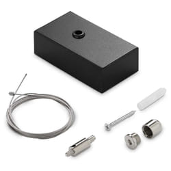 Ideal Lux - Kit Cavo e Coppa Soffitto Steel Alluminio Cromo 2M