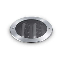 Tecnico Moderno Taurus Alluminio Cromo Led 13,5W 3000K Luce Calda