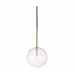 Collezione EQUINOXE LUCE IN DIVERSE DIREZIONI Sospensione a 1 luce con montatura a bracci in metallo con finitura ottone anti ...