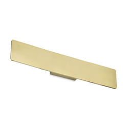 Ideal Lux - Applique Moderna Zig Zag Metallo Ottone Led 23W 3000K Luce Calda
