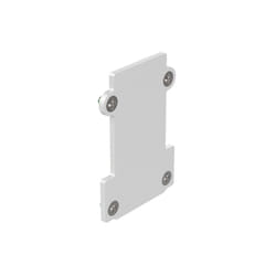 Ideal Lux - Testata a Incasso Senza Foro Ego Alluminio Bianco