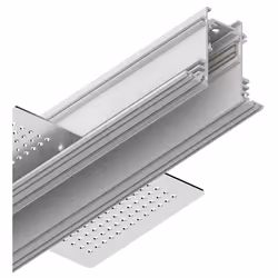 Collezione EGO DIFFONDERE LA LUCE IN BASE ALLE PROPRIE ESIGENZE Profilo montato a soffitto o sospeso per interni. Sistema com ...