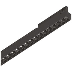 Ideal Lux - Proiettore Lineare Display Metallo Nero Led a Vista 14W 3000K Luce Calda