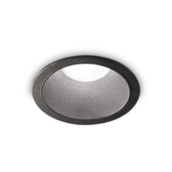 Ideal Lux - Faretto Incasso Moderno Game Alluminio Nero Led 11W 2700K Luce Calda