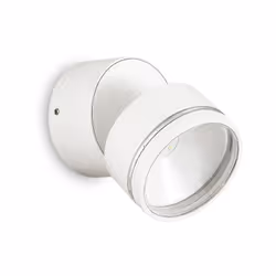Collezione OMEGA PUNTA LA LUCE SULL'ESTERNO Applique moderno a forma rotonda con corpo luce in alluminio verniciato a polveri ...