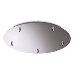 Ideal Lux - Rosone Standard All In Metallo Cromo 5 Luci