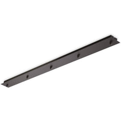 Ideal Lux - Rosone Lineare All In Metallo Nero 5 Luci