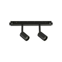 Ideal Lux - Proiettore Regolabile Dali Ego Alluminio Nero 2 Luci Led 5W 3000K Luce Calda