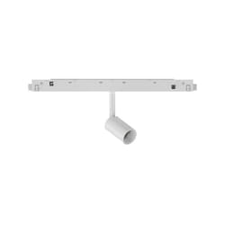 Ideal Lux - Faretto Binario Singolo Dali Ego Alluminio Bianco 1 Luce 3W 3000K Luce Calda