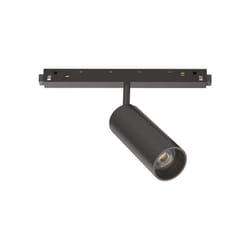 Ideal Lux - Faretto Binario Singolo Dali Ego Alluminio Nero 1 Luce 12W 3000K Luce Calda