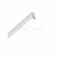 Sistema lineare composto da un profilo in alluminio estruso ed elementi di illuminazione a fissaggio magnatico con blocco mec ...