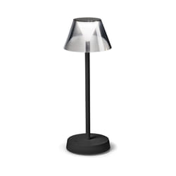 Ideal Lux - Lampada Da Tavolo Moderna Lolita Metallo Nero Led 7W 3000K