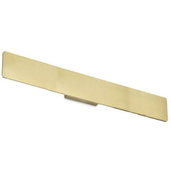 Ideal Lux - Applique Moderna Zig Zag Metallo Ottone Led 30W 3000K Luce Calda