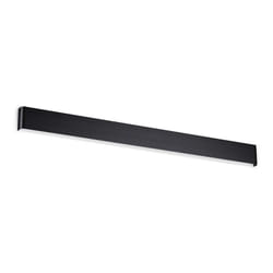 Ideal Lux - Applique Moderna Delta Metallo Nero Led 37W 3000K Luce Calda