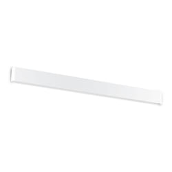 Ideal Lux - Applique Moderna Delta Metallo Bianco Led 37W 3000K Luce Calda