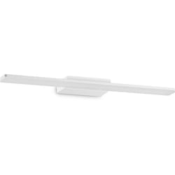 Ideal Lux - Applique Moderna Make-Up Alluminio Bianco Led 18W 3000K Luce Calda