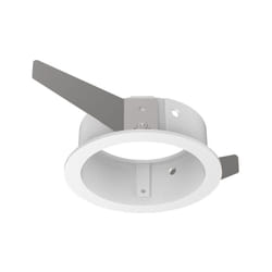 Ideal Lux - Cornice Tonda Singola a Incasso Contemporanea Bento Metallo Bianco