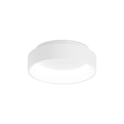 Plafoniera Moderna Ziggy Metallo Bianco Led 22W 3000K Luce Calda