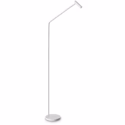 Collezione Easy LA LUCE CHE TI SEGUE Piantana da terra Contemporanea Easy Metallo Bianco Led Integrato W 3000K IP20 A++ h.128 ...