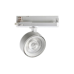 Ideal Lux - Proiettore Pov Metallo Bianco Led 22W 3000K Luce Calda