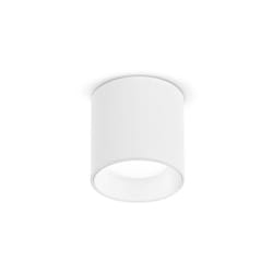 Ideal Lux - Plafoniera Moderna Dot Metallo Bianco Led 5W 3000K Luce Calda
