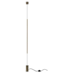 Ideal Lux - Applique Moderna Filo Metallo Ottone Led 15W 3000K Luce Calda
