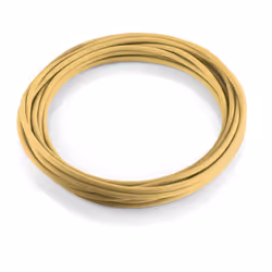 Collezione CAVO L'ELEGANZE CHE SI ESTENDE FINI AI MINIMI DETTAGLI Cavo in tessuto 10m di colore ottone.