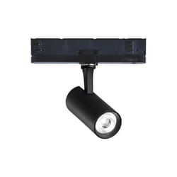 Ideal Lux - Proiettore Fox Alluminio-Materie Plastiche Nero Led 8W 3000K Luce Calda 1-10V