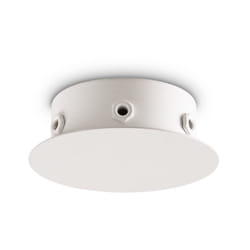Ideal Lux - Rosone Magnetico All In Metallo Bianco 6 Luci