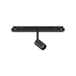 Ideal Lux - Faretto Binario Singolo Ego Alluminio Nero 1 Luce 3W 3000K Luce Calda 1-10V