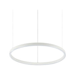 Sospensione Moderna Oracle Alluminio-Materie Plastiche Bianco Led 29W 3000K