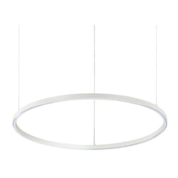 Sospensione Moderna Oracle Alluminio-Materie Plastiche Bianco Led 39W 3000K