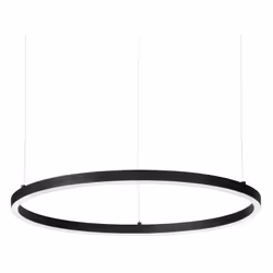 Collezione ORACLE FORME SLIM E CONTEMPORANEE Sospensione dimmerabile con sorgenti LED integrate ed emissione di luce diretta ...