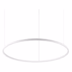 Collezione ORACLE FORME SLIM E CONTEMPORANEE Sospensione dimmerabile con sorgenti LED integrate ed emissione di luce diretta ...