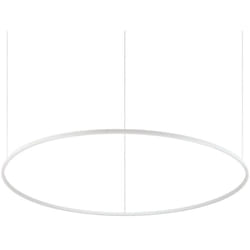 Sospensione Moderna Oracle Alluminio-Materie Plastiche Bianco Led 76W k Luce
