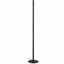 Collezione Look TUBI LUMINOSI Piantana da terra Contemporanea Look Alluminio Nero Led Integrato 24W 3000K IP20 A++ h.180 D.30 ...