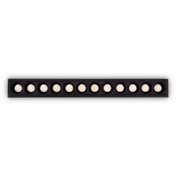 Ideal Lux - Faretto Incasso Contemporaneo Lika Alluminio Nero Led 19W 3000K Ip20