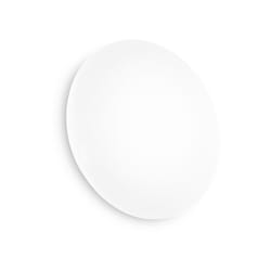 Ideal Lux - Plafoniera Moderna Clara Metallo Bianco Led 16W 4000K Luce Naturale