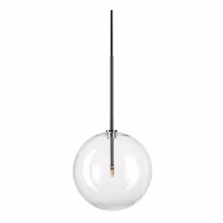 Collezione EQUINOXE LUCE IN DIVERSE DIREZIONI Sospensione a 1 luce con montatura a bracci in metallo con finitura cromo..