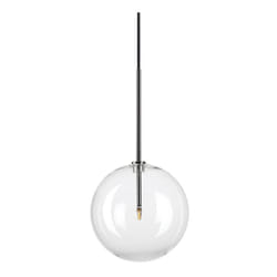 Sospensione Contemporanea Equinoxe Metallo Cromo 1 Luce 2W 3000K D20Cm