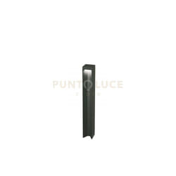 Ideal Lux - Piantana Moderna Kurt Metallo Nero Led 12W 3000K Luce Calda