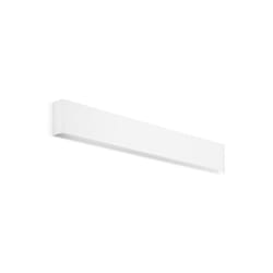 Ideal Lux - Applique Moderna Delta Metallo Bianco Led 19,5W 4000K Luce Naturale
