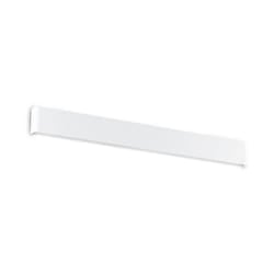 Applique Moderna Delta Metallo Bianco Led 30W 4000K Luce Naturale