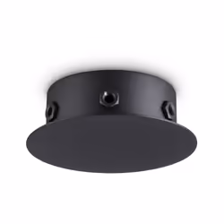 Ideal Lux - Rosone Magnetico All In Metallo Nero 6 Luci