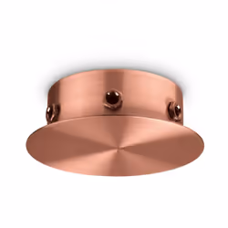 Ideal Lux - Rosone Magnetico All In Metallo Rame 6 Luci