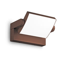 Applique Moderna Swipe Alluminio Coffee Led 20,5W 3000K Luce Calda