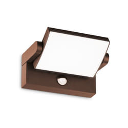 Ideal Lux - Applique Moderna Swipe Alluminio Coffee Led 21W 3000K Luce Calda