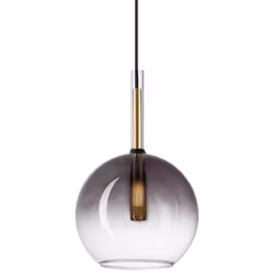 Collezione Empire L'EFFETTO DELLA LUCE SFUMATA Lampada a sospensione Contemporanea Empire Metallo Oro 1 Luce G9 28W 3000K IP2 ...