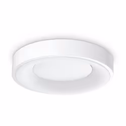 Collezione Planet DISCO RIFLETTENTE Plafoniera Contemporanea Planet Metallo Bianco Led Integrato 17W 3000K IP20 A++ h.5 D.30  ...