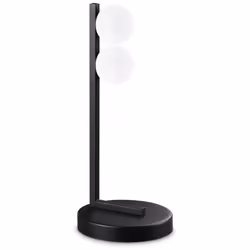 Collezione Ping Pong PICCOLE SFERE SATINATE Abatjour Contemporanea Ping Pong Metallo Nero Led Integrato 6W 3000K IP20 A++ h.3 ...